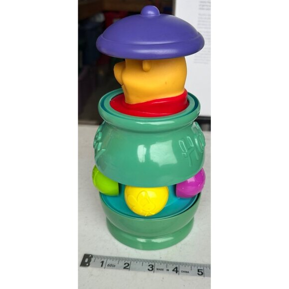 VINTAGE Mattel Disney Winnie The Pooh Spinning Honey Pot Pop-Up Baby Toy - Picture 8 of 11